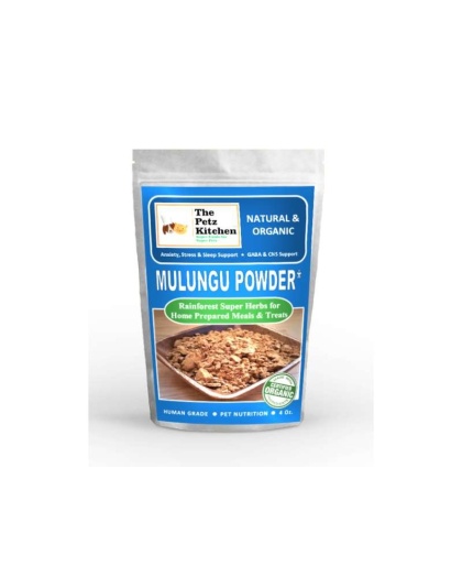 Mulungu Powder - Anxiety Stress Sleep Gaba & Cns Support* The Petz Kitchen - Organic Human Grade Ingredients For Home Prepared Meals & Treats - 4 Oz