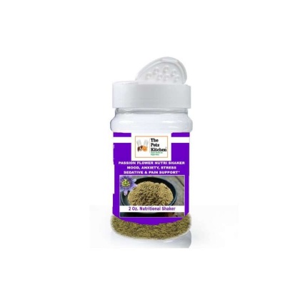 Passion Flower - Mood Anxiety Stress Sedative & Pain Support* - The Petz Kitchen - 2 Oz SHAKER