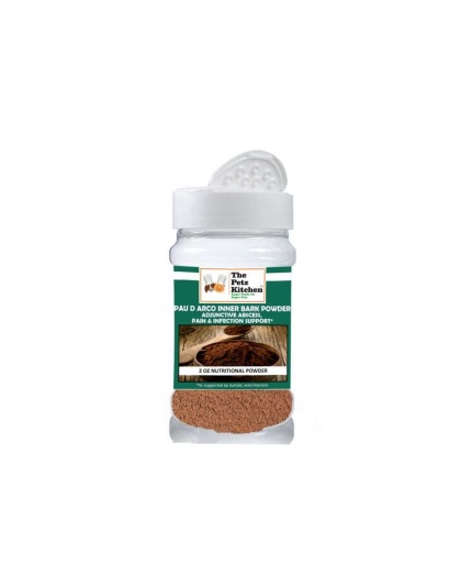Pau D Arco Inner Bark - Adjunctive Abscess, Pain & Infection Support* The Petz Kitchen - 2 Oz.