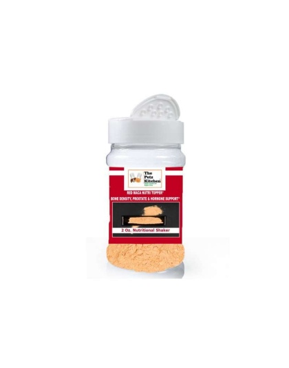 Red Maca - Bone Prostate & Hormone Support* The Petz Kitchen - Organic & Human Grade Ingredients For Home Prepared Meals & Treats - 2 Oz
