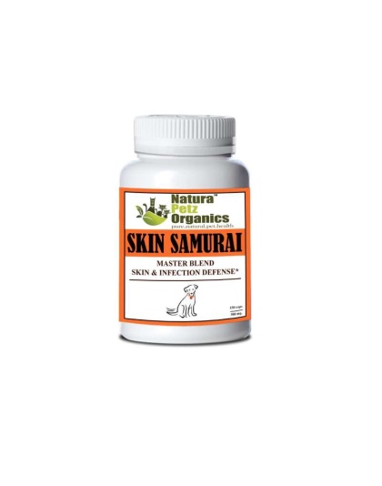 Skin Samurai Max - Master Blend Skin, Coat & Infection Defense For Dogs & Cats* - Dog - 150 caps / 500 mg