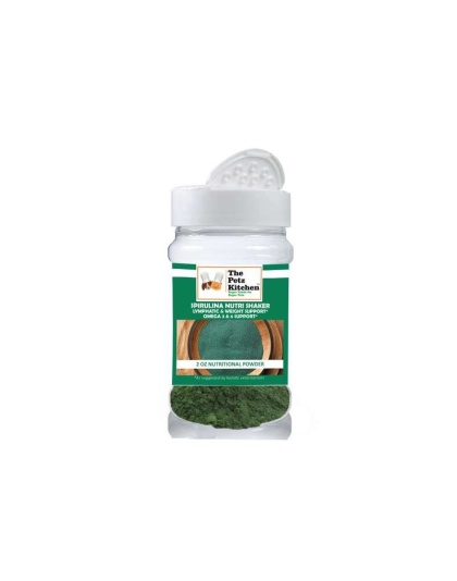 Spirulina* Omega 3 & 6 Lymphatic, Weight & Probiotic Immune Support* The Petz Kitchen - 2 Oz