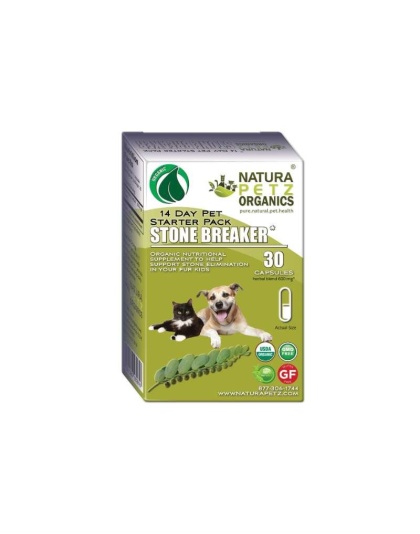 Stone Breaker Starter Pack For Dogs & Cats * - Cat Capsules / Size 3 / Turkey Flavoring