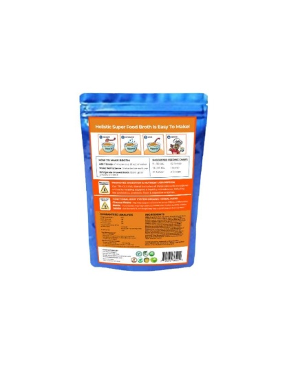 Super Food Broth Urinary Tract Health Support* The Petz Kitchen Dogs Cats - 4.5 Oz.