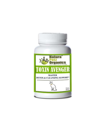 Toxin Avenger Max* Master Detox & Cleansing Support For Dogs And Cats* - CATS 250 mg / 150 caps Size 3