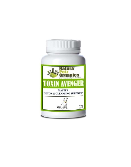 Toxin Avenger Max* Master Detox & Cleansing Support For Dogs And Cats* - Dogs 90 caps / 500 mg. Size 1