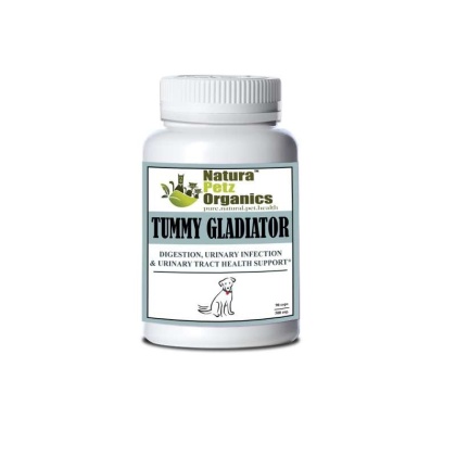Tummy Gladiator - Digestion, Adjunctive Reflux & Urinary Tract Support* - Dog / 150 caps / 500 mg/Size 1