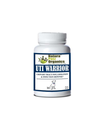 Uti Warrior Max* Urinary Tract Inflammation & Infection Support* Dogs Cats - DOG 650 mg. / 90 Caps Size 1 Caps