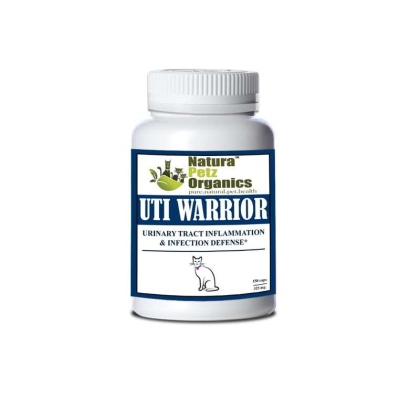Uti Warrior Max* Urinary Tract Inflammation & Infection Support* Dogs Cats - CAT 325 mg. / 150 Caps Size 3