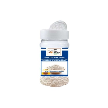 Yacon Leaf - Antioxidant Pancreatic Support* Glycemic & Glucose Support* The Petz Kitchen - Organic Human Grade Ingredients For Home Prepared Meals & Treats - 2 Oz