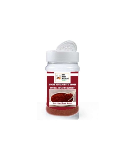 Sangre De Grado - Wound & Infection Support* The Petz Kitchen - Organic & Human Grade Ingredients & Shakers For Home Prepared Meals & Treats - 2 Oz