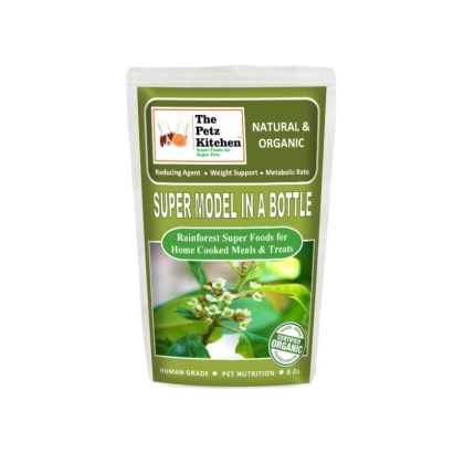 Super Model In A Bottle Weight Support* The Petz Kitchen - Organic & Human Grade Ingredients For Home Prepared Meals & Treats - 8 Oz./ Bag
