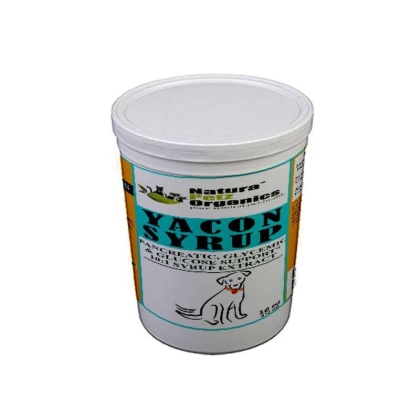 Yacon Leaf Syrup - Pancreatic Support* 10:1  The Petz Kitchen  Yacon Syrup 10:1 Alcohol Free  For Dogs & Cats* Meals & Treats - 16 OZ/DOG