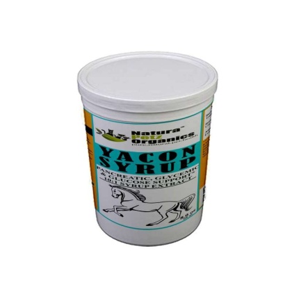 Yacon Leaf Syrup - Pancreatic Support* 10:1  The Petz Kitchen  Yacon Syrup 10:1 Alcohol Free  For Dogs & Cats* Meals & Treats - 8 OZ/EQUINE