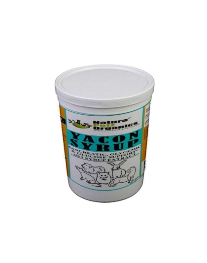Yacon Leaf Syrup - Pancreatic Support* 10:1  The Petz Kitchen  Yacon Syrup 10:1 Alcohol Free  For Dogs & Cats* Meals & Treats - 8 OZ/SMALL ANIMAL