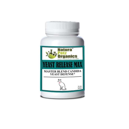 Yeast Release Max Capsules* Master Blend Candida Yeast Defense* For Dogs And Cats* - CAT 90 caps - 250 mg.