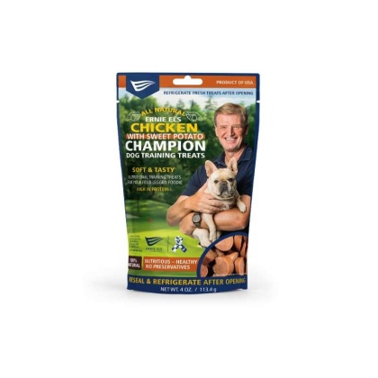 Ernie Els Champion Dog Treats made from Chicken and Sweet Potato