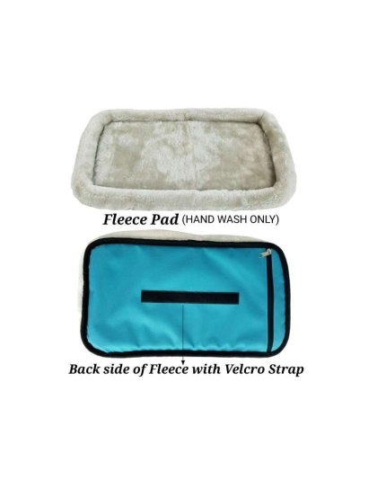 Copper Series Plush Replacement Faux Fleece Pad with Plywood Base - 18X10 in