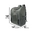 Mr. Peanut's Aspen Series Airline Capable Backpack Pet Carrier - 18 in Hx14 in Wx9 in D