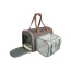 Charcoal Ash - Mr. Peanut's Gold Series Standard Size Expandable Pet Carrier - 18 in L x 10.5 in W x 11 in H