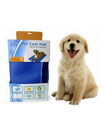 Mr. Peanut's Pet Chill Pad - Pressure Activated Cooling Non-Toxic Gel Pet Mat - Small 16X12 in