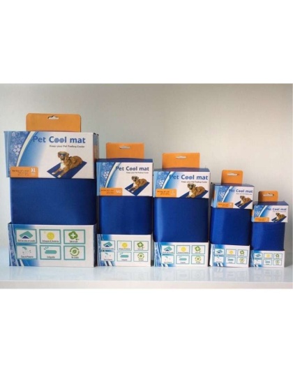 Mr. Peanut's Pet Chill Pad - Pressure Activated Cooling Non-Toxic Gel Pet Mat - X Large 37X31 in