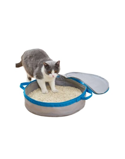 Mr. Peanut's PortaPotty Litter Box for Traveling Kitties - 15.5 x 4