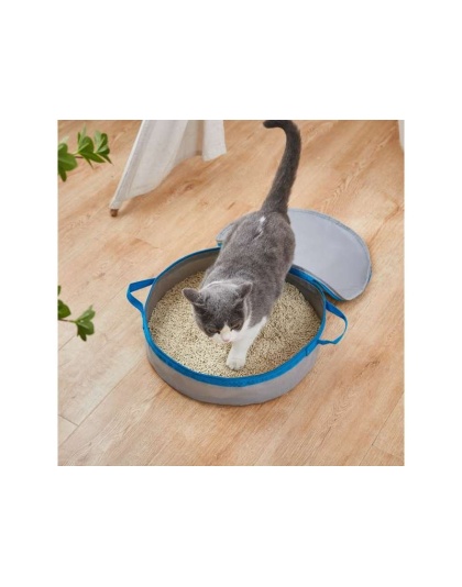 Mr. Peanut's PortaPotty Litter Box for Traveling Kitties - 15.5 x 4