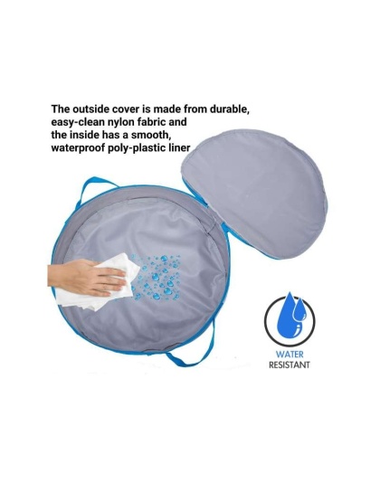 Mr. Peanut's PortaPotty Litter Box for Traveling Kitties - 15.5 x 4