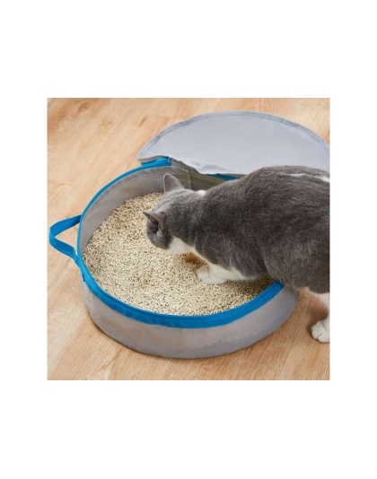 Mr. Peanut's PortaPotty Litter Box for Traveling Kitties - 15.5 x 4