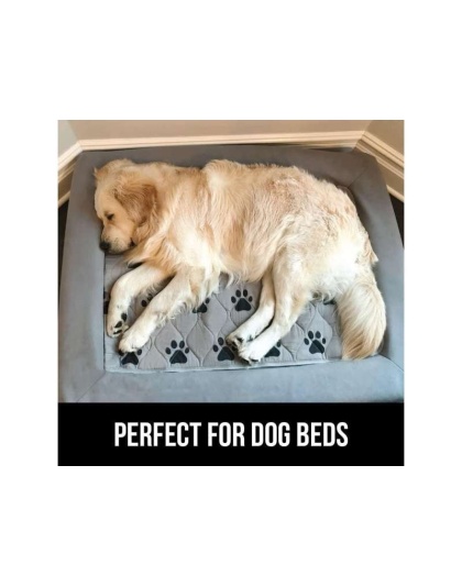 Mr. Peanut's Washable Reusable Pee Pads - Thermal Waterproof and Leakproof Pet Carrier Comfort Mat - 35X31 in