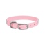 Puppy Pink - Susan Lanci Designs 3 Row Giltmore Crystals Collar - XS