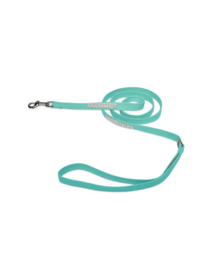 French Lavender - Susan Lanci Designs 3 Row Giltmore Crystals Leash - 4 FT