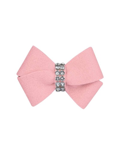 Puppy Pink - Susan Lanci Designs Nouveau Bow Hair Bow - XS