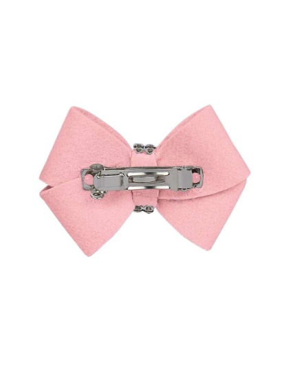 Puppy Pink - Susan Lanci Designs Nouveau Bow Hair Bow - XS