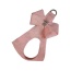 Puppy Pink Glitzerati - Susan Lanci Designs Puppy Pink Glitzerati Nouveau Bow Step In Harness - XL
