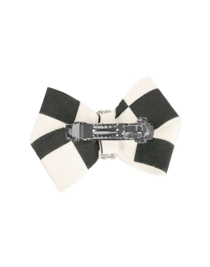 Windsor Check - Susan Lanci Designs Windsor Check Nouveau Bow Hair Bow - XS