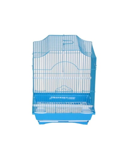 Blue - YML Cornerless Flat Top Cage - Small - 11" x 9" x 14"
