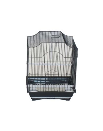 black - YML Cornerless Flat Top Cage - Small - 11" x 9" x 14"