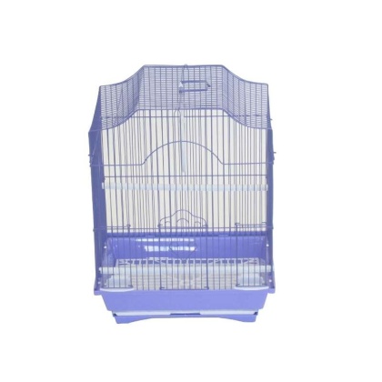 purple - YML Cornerless Flat Top Cage - Medium - 13.3" x 10.8" x 16.5"