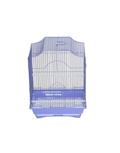 purple - YML Cornerless Flat Top Cage - Medium - 13.3" x 10.8" x 16.5"