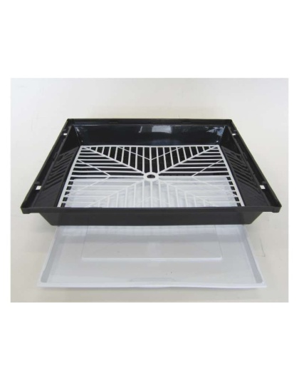 black - YML Flat Top Parakeet Cage - 13.3" x 10.8" x 16.5"