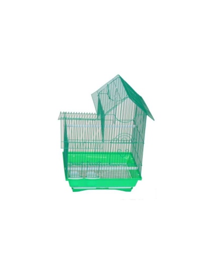 Green - YML Villa Top Cage - Medium - 13.3" x 10.8" x 17.8"
