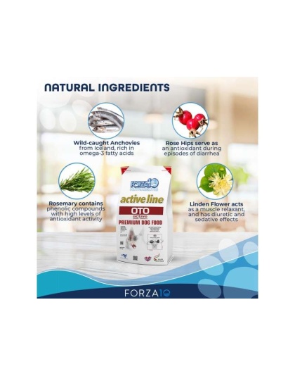 Forza10 Active Oto Support Diet Dry Dog Food - 18-lb bag