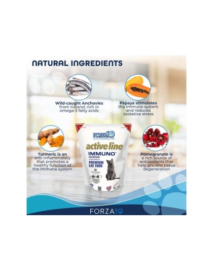 Forza10 Active Immuno Support Diet Dry Cat Food - 4-lb bag
