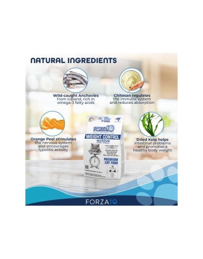 Forza10 Active Weight Control Diet Dry Cat Food - 1-lb bag