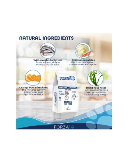 Forza10 Active Weight Control Diet Dry Cat Food - 4-lb bag