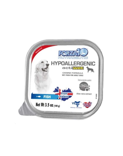 Forza10 Actiwet Hypoallergenic Icelandic Fish Recipe Canned Dog Food - 3.5-oz