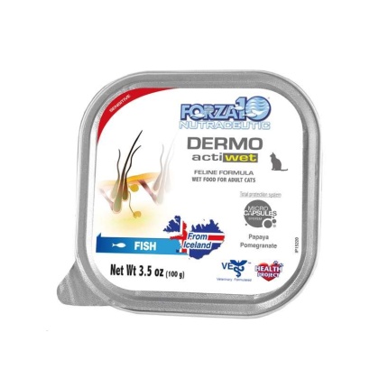 Forza10 ActiWet Dermo Support Icelandic Fish Recipe Canned Cat Food - 3.5-oz