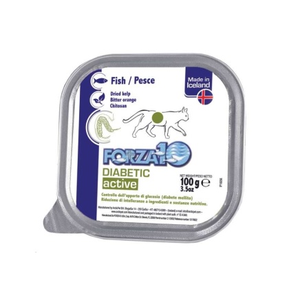 Forza10 ActiWet Diabetic Support Icelandic Fish Recipe Canned Cat Food - 3.5-oz
